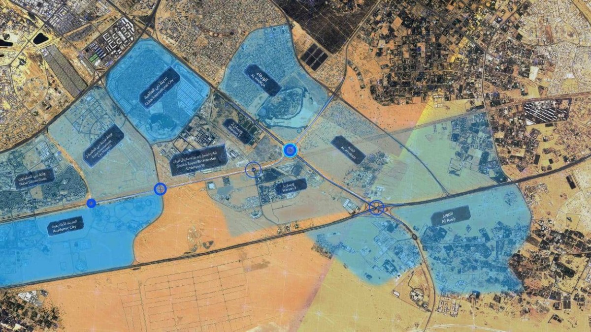 Dubai Roads Signs Contract for Developing the Intersection of Sheikh Zayed Bin Hamdan Al Nahyan Street with Al Awir and Manama Streets